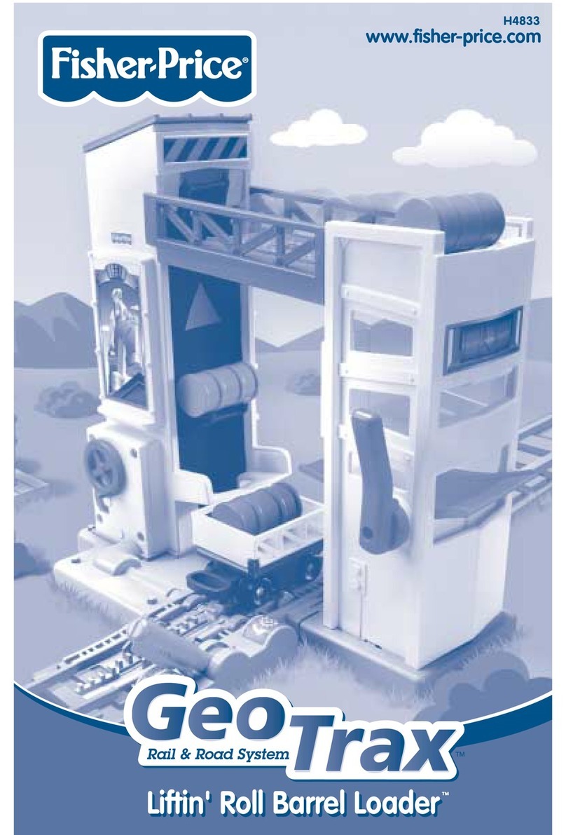 Fisher-Price LIFTIN' ROLL BARREL LOADER H4833 user manual