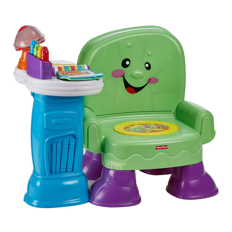 Fisher-Price LAUGH & LEARN L3479 instruction sheet