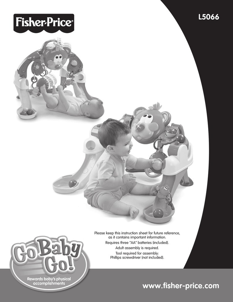 Fisher-Price L5066 instruction sheet