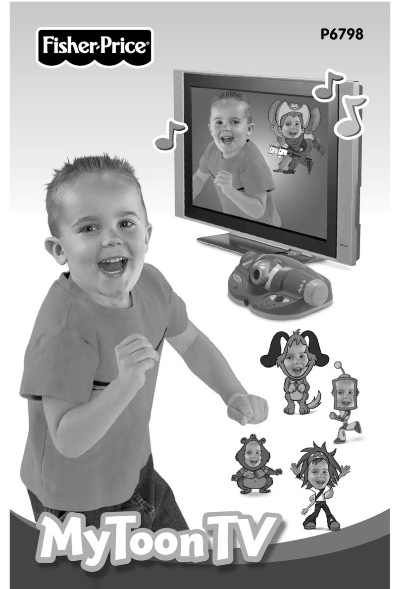 Fisher-Price MYTOONTV P6798 user manual Fisher-Price MYTOONTV P6798 user manual