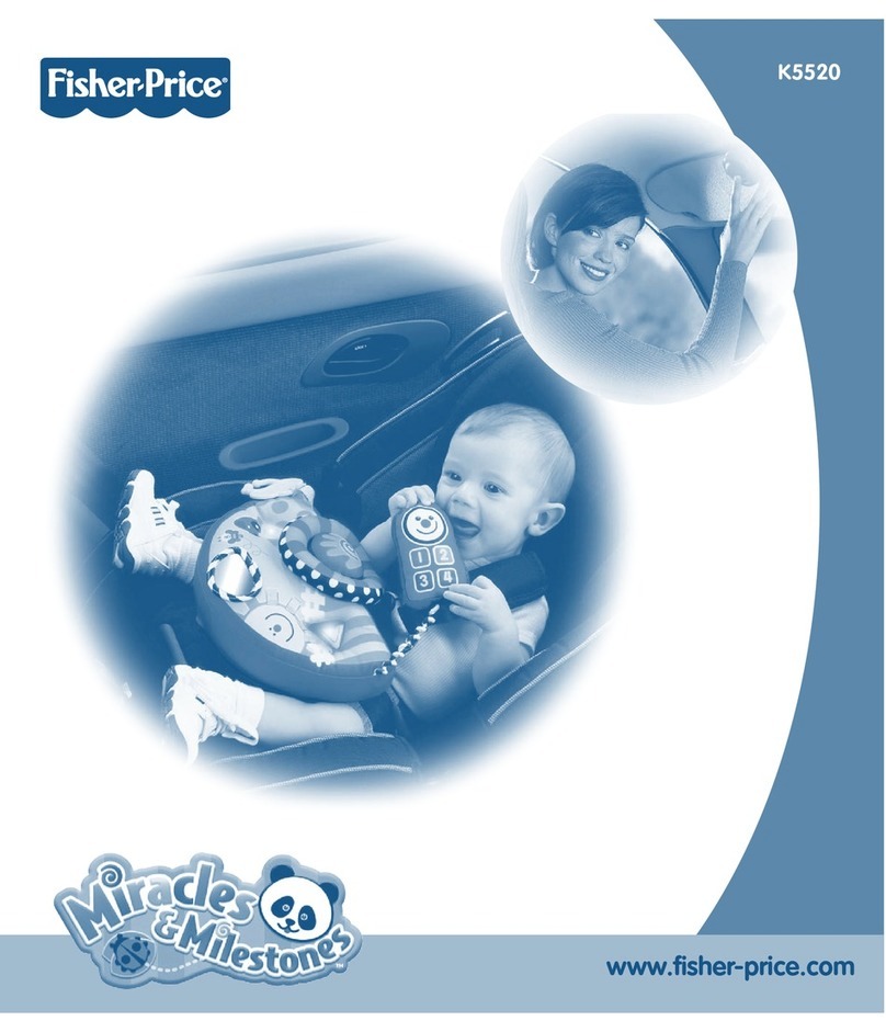 Fisher-Price MIRACLES & MILESTONES K5520 user manual