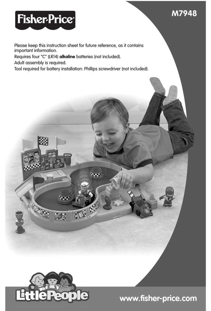 Fisher-Price Little People M7948 instruction sheet