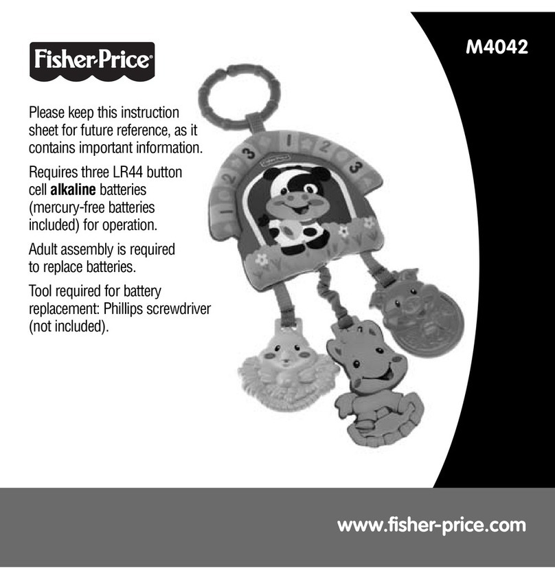 Fisher-Price M4042 User manual Fisher-Price M4042 User manual