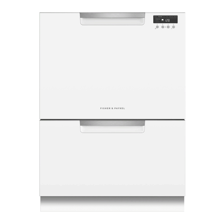 Fisher & Paykel DISHDRAWER DD24 User manual
