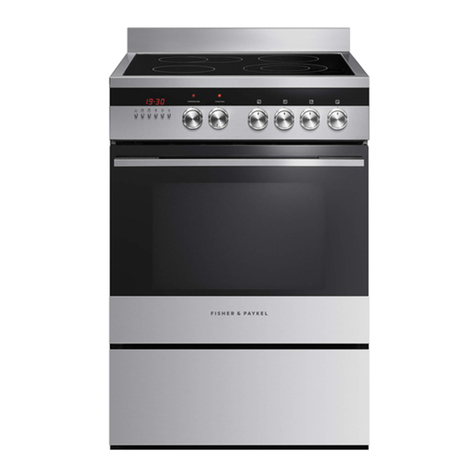 Fisher & Paykel OR60 models Mounting instructions Fisher & Paykel OR60 models Mounting instructions