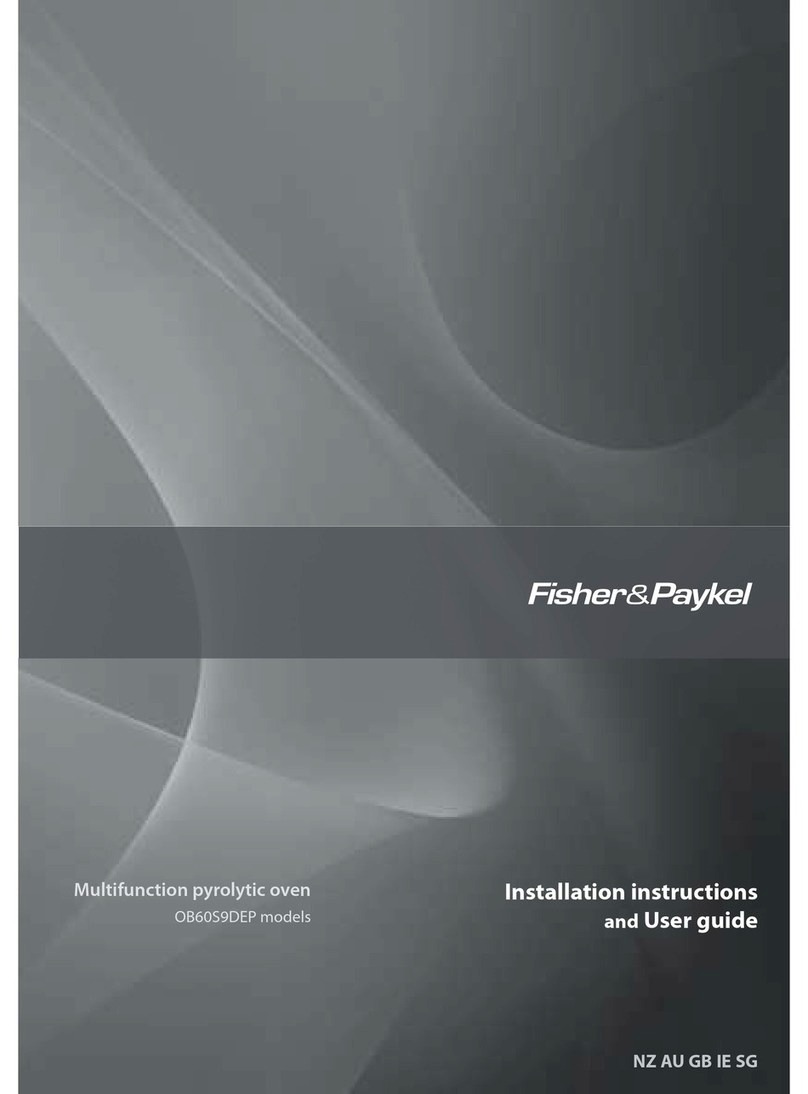 Fisher & Paykel OB60S9DEP user manual
