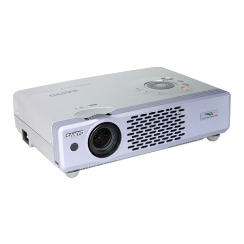 Sanyo PLC-XU41 User manual