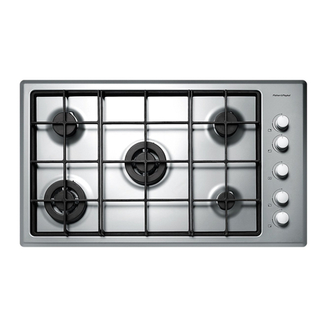 Fisher & Paykel ELBA CG604 Series Mounting instructions Fisher & Paykel ELBA CG604 Series Mounting instructions