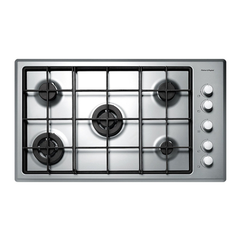 Fisher & Paykel ELBA CG905 Series Installation instructions and user guide