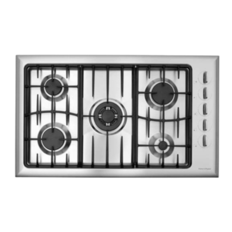 Fisher & Paykel CG602 Series User manual Fisher & Paykel CG602 Series User manual