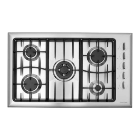 Fisher & Paykel TITAN CG913 Series installation instructions
