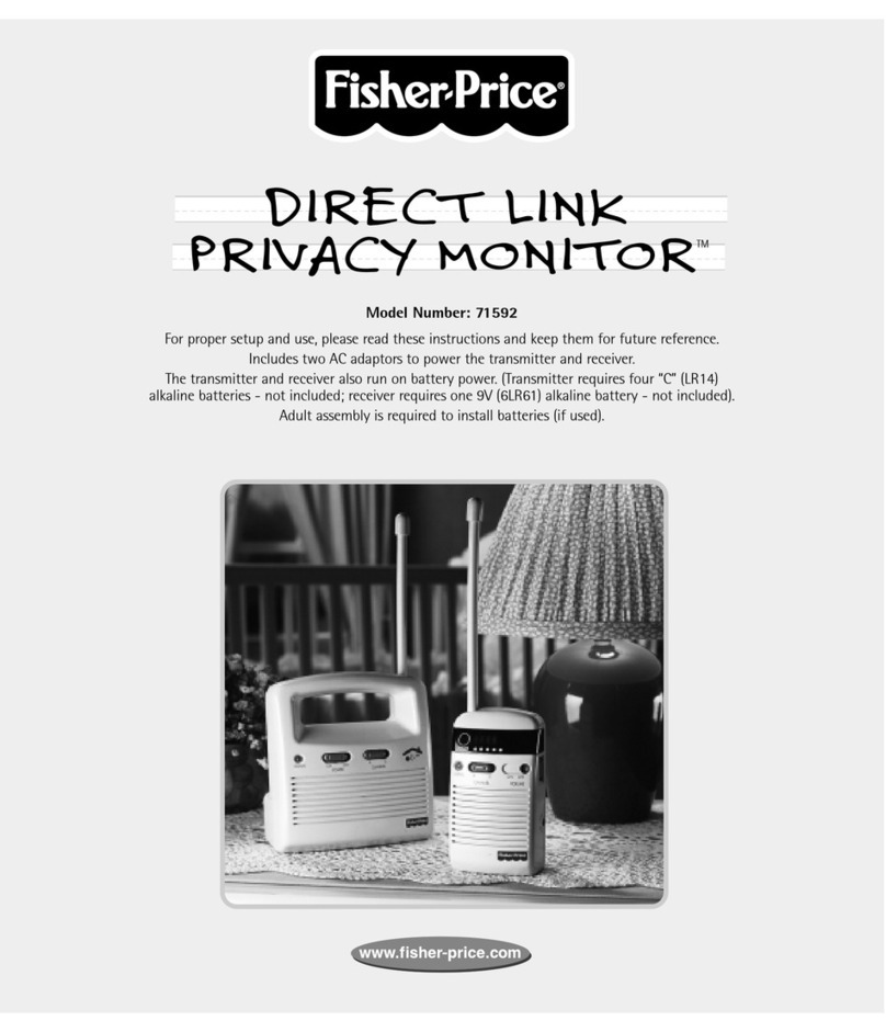 Fisher-Price DIRECT LINK PRIVACY 71592 User manual