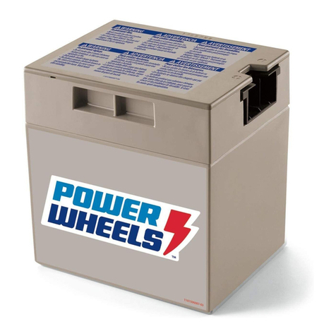 Power Wheels Automobile Parts instructions