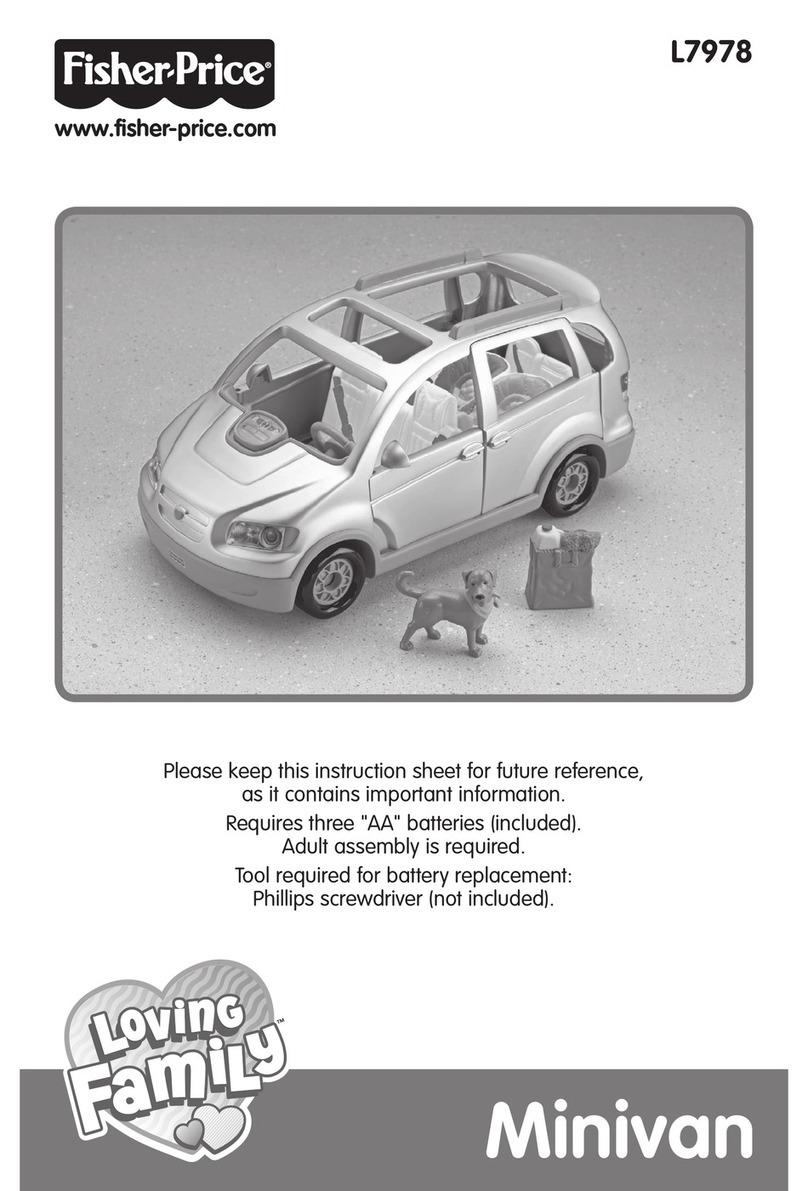 Fisher-Price MINIVAN L7978 User manual Fisher-Price MINIVAN L7978 User manual