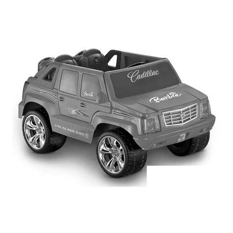 Power Wheels CADILLAC ESCALADE CUSTOM EDITION J5246 owner's manual