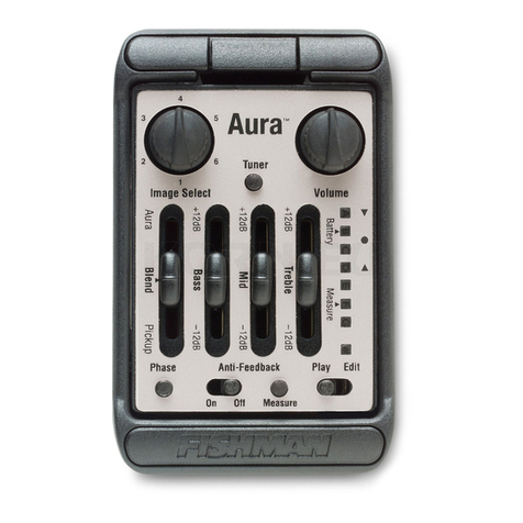 Fishman AURA PRO user guide