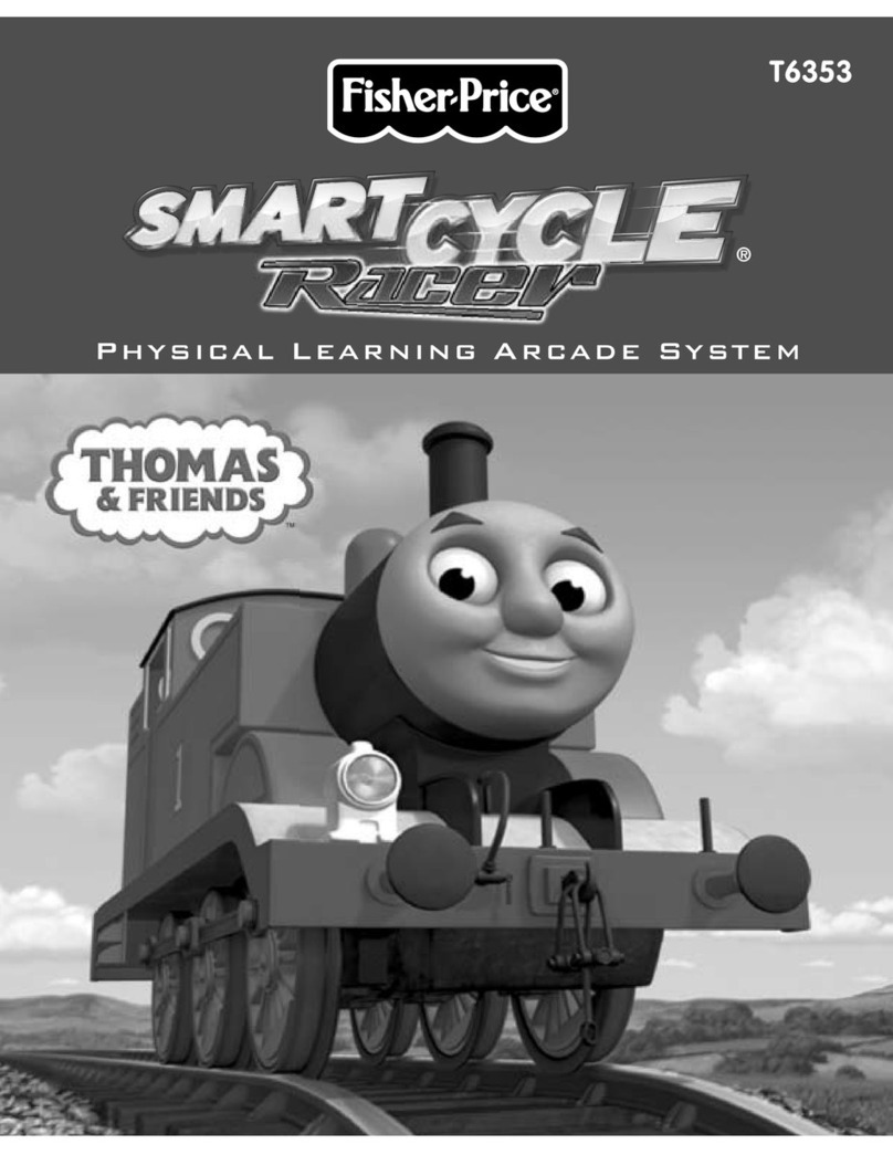 Fisher-Price SMARTCYCLE RACER T6353 user manual