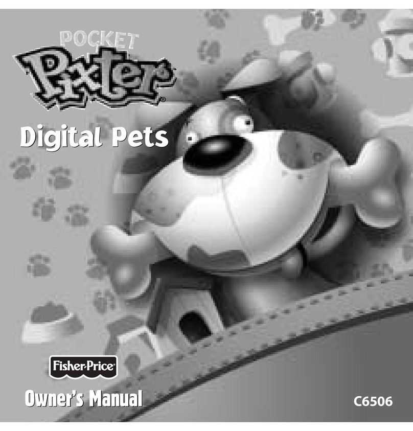 Fisher-Price DIGITAL PETS C6506 owner's manual