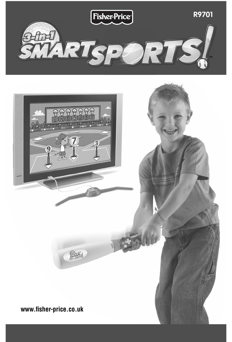 Fisher-Price 3-IN-1 SMART SPORTS! R9701 user manual