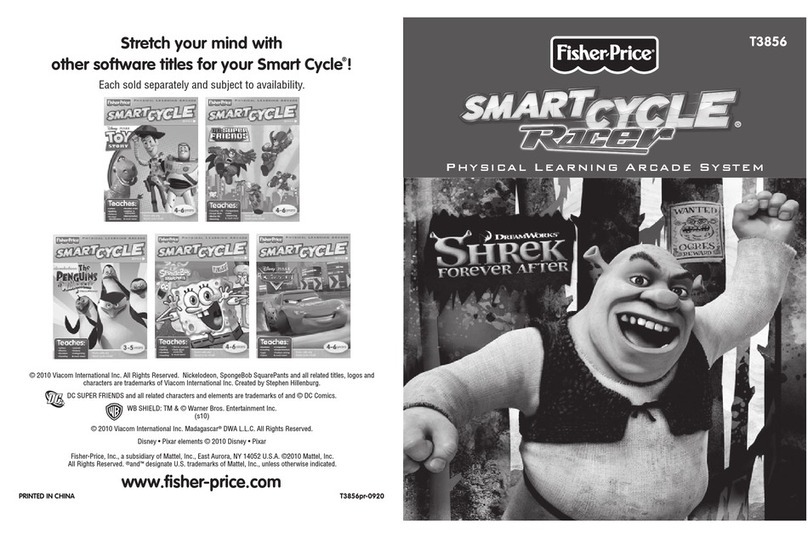 Fisher-Price SmartCycle Racer T3856 user manual