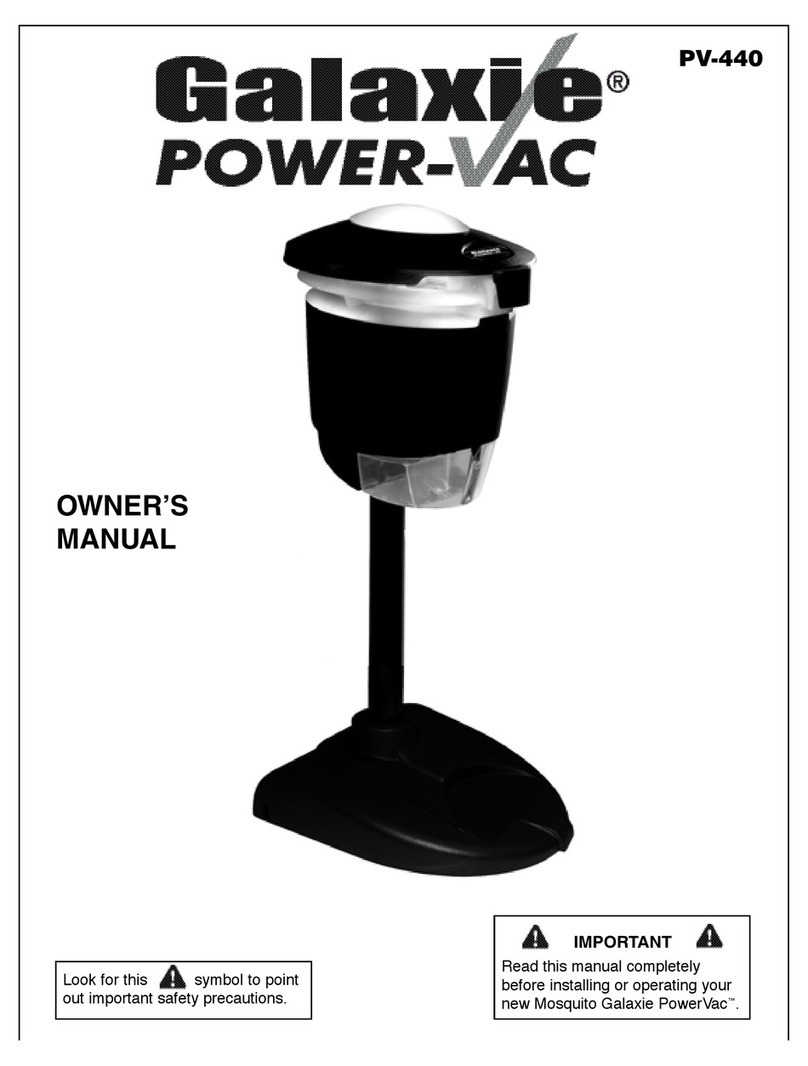 Galaxie Galaxie PV-440 owner's manual