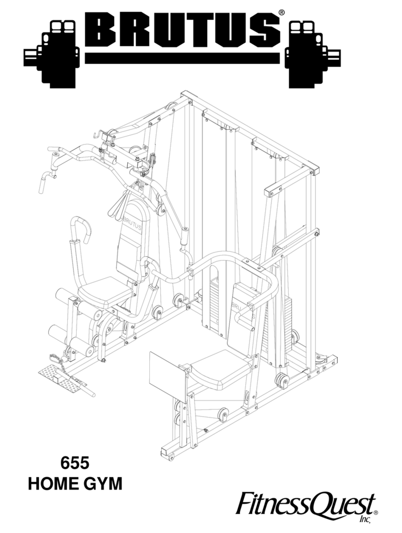 Fitness Quest Brutus 655 owner's manual