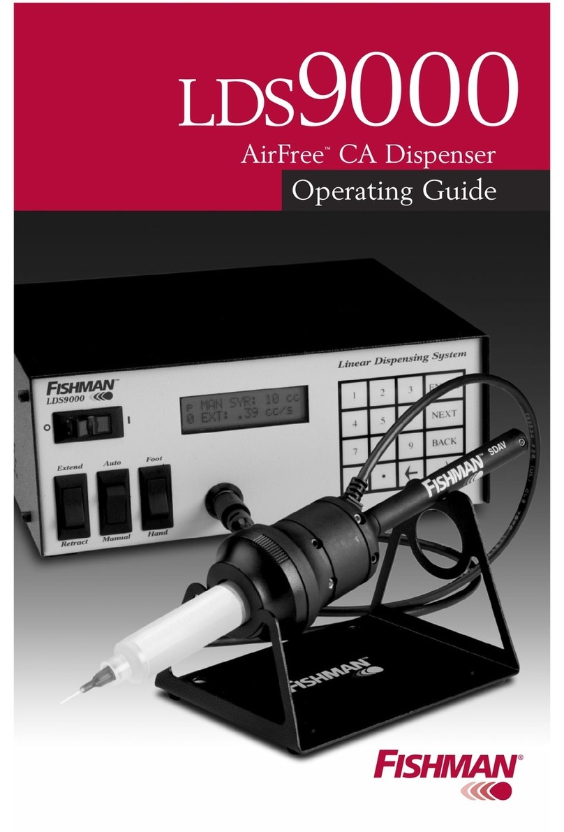 Fishman AIRFREE LDS9000 operating guide
