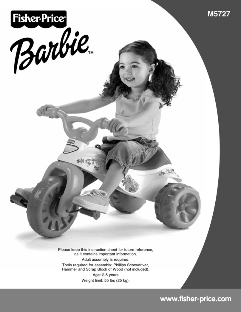 Fisher-Price BARBIE M5727 User manual Fisher-Price BARBIE M5727 User manual