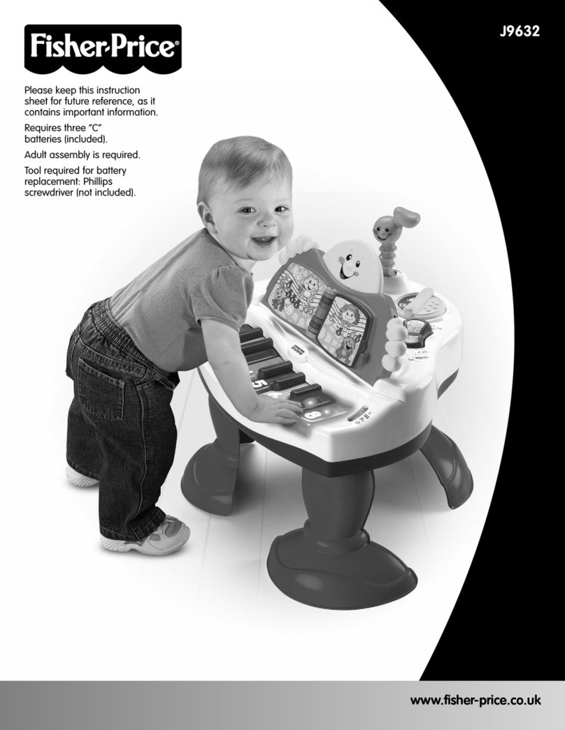 Fisher-Price J9632 User manual