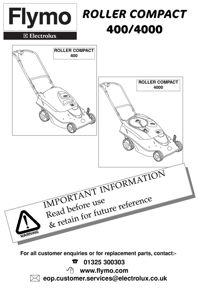 Flymo ROLLER COMPACT 400 User manual