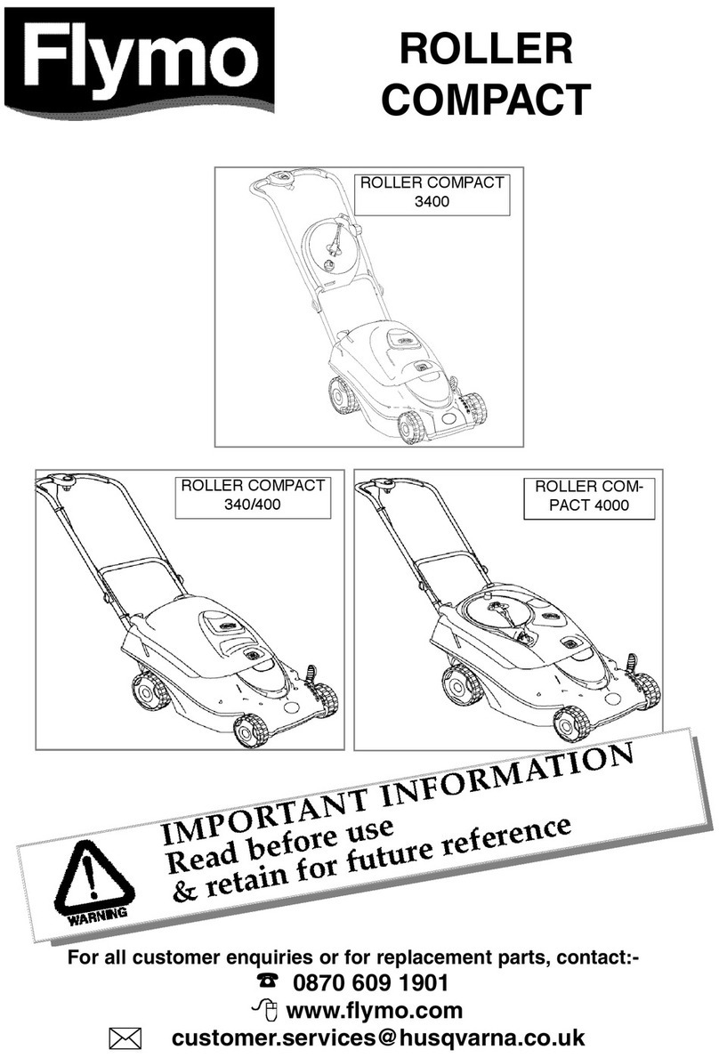 Flymo 3400 user manual