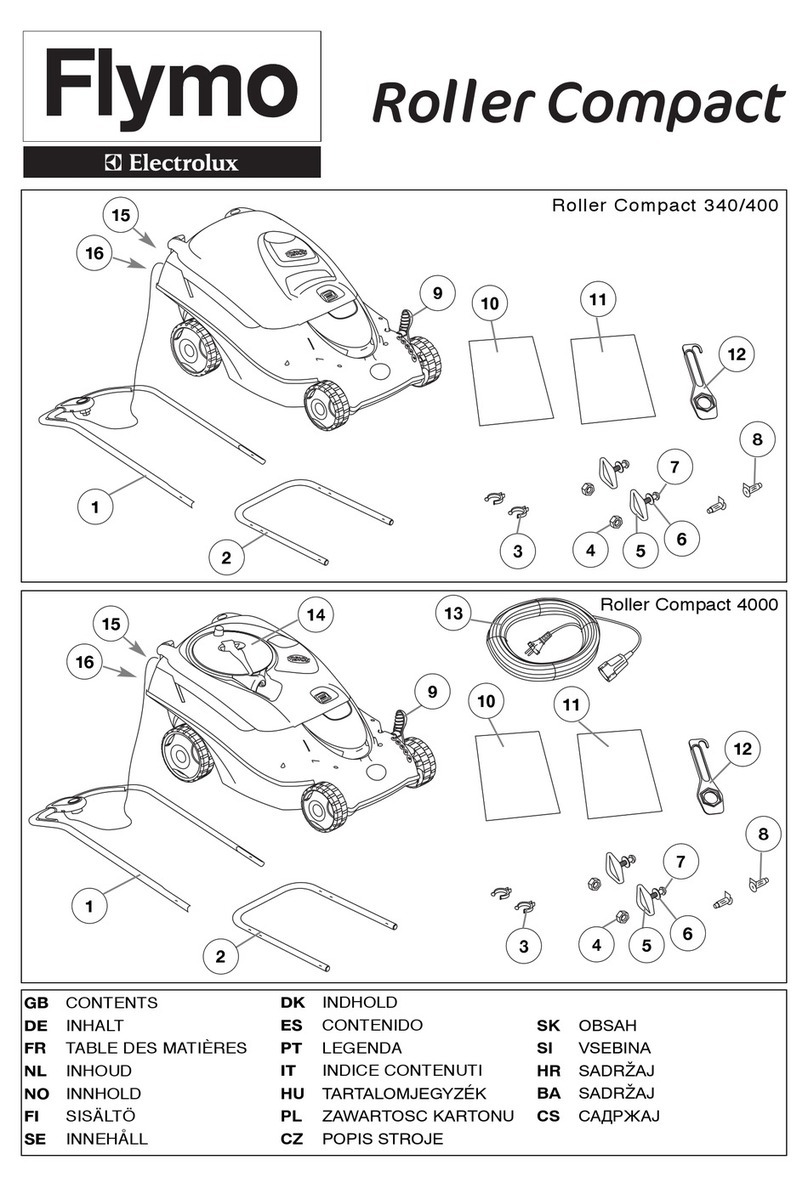 Flymo ROLLER COMPACT 340/400 User manual