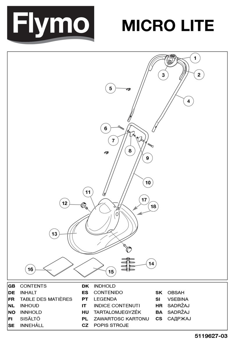 Flymo Micro Lite 5119627-03 User manual