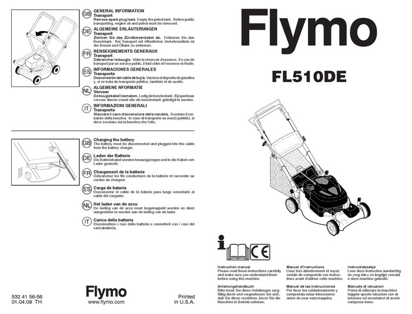Flymo FL510DE User manual