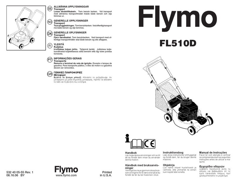 Flymo FL510D User manual