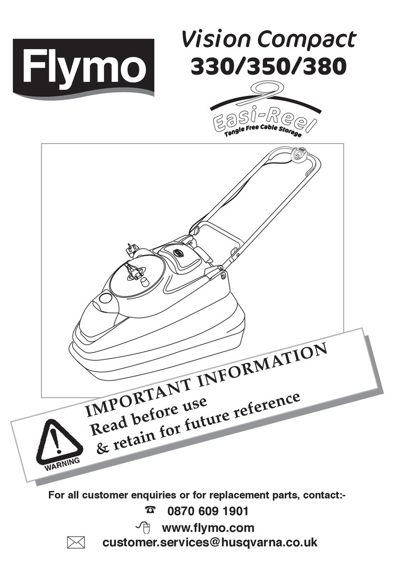 Flymo VISION COMPACT 380 user manual