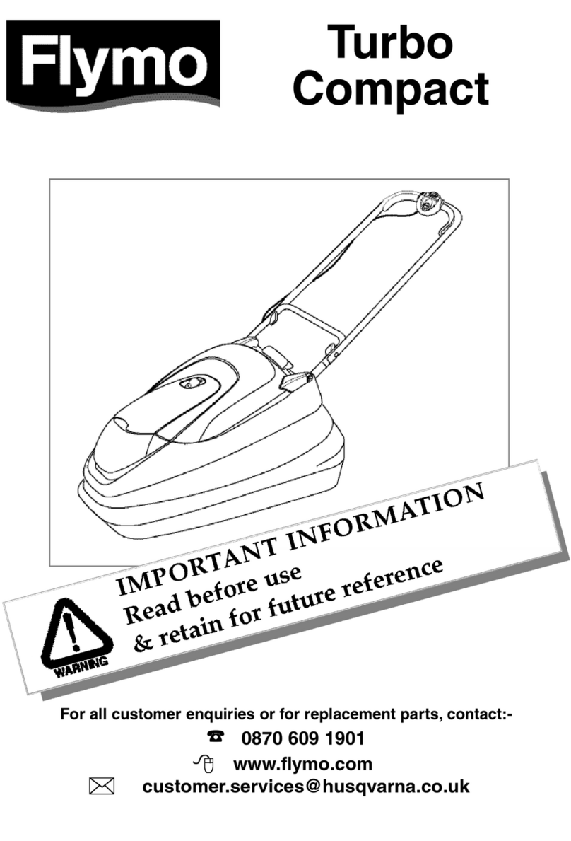 Flymo Electrolux Turbo Compact user manual