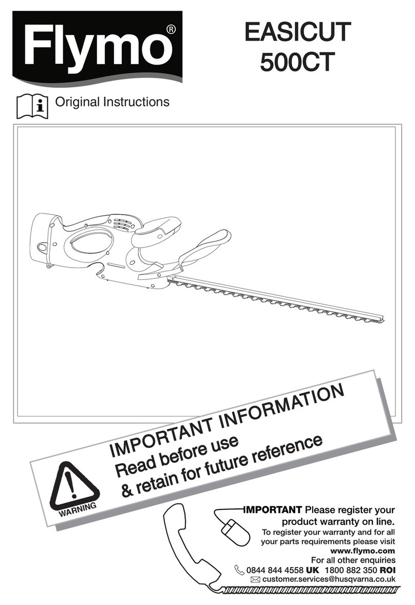 Flymo EASICUT 500CT User manual