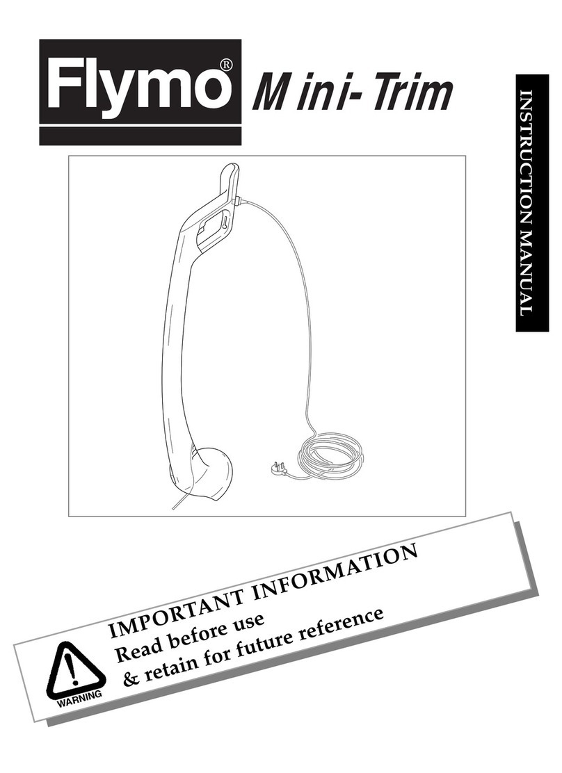 Flymo Mini-Trim Trimmer I User manual