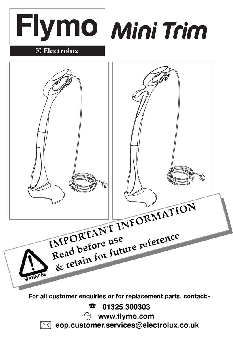 Flymo Mini Trim ET21 Operating manual