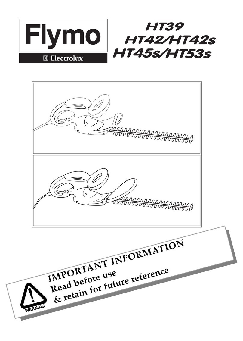 Flymo HT39 User manual