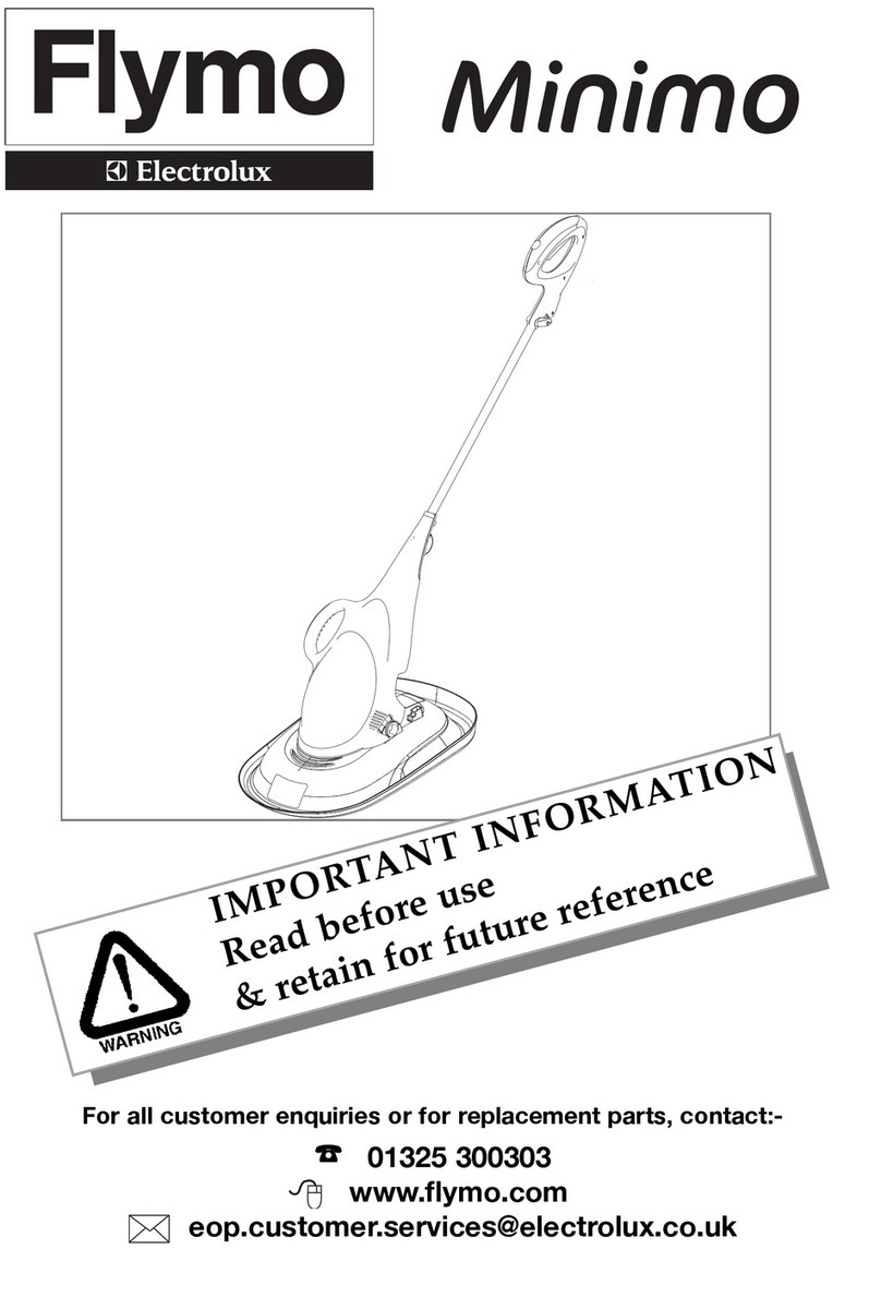 Flymo MINIMO Operating manual