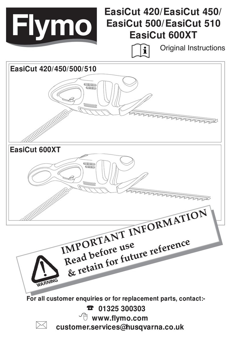 Flymo EASICUT 420 User manual