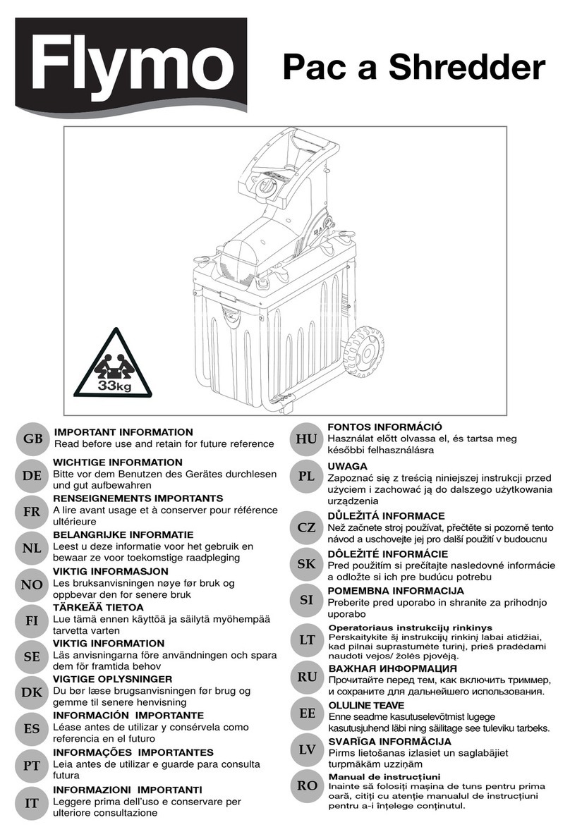 Flymo 510740403 User manual
