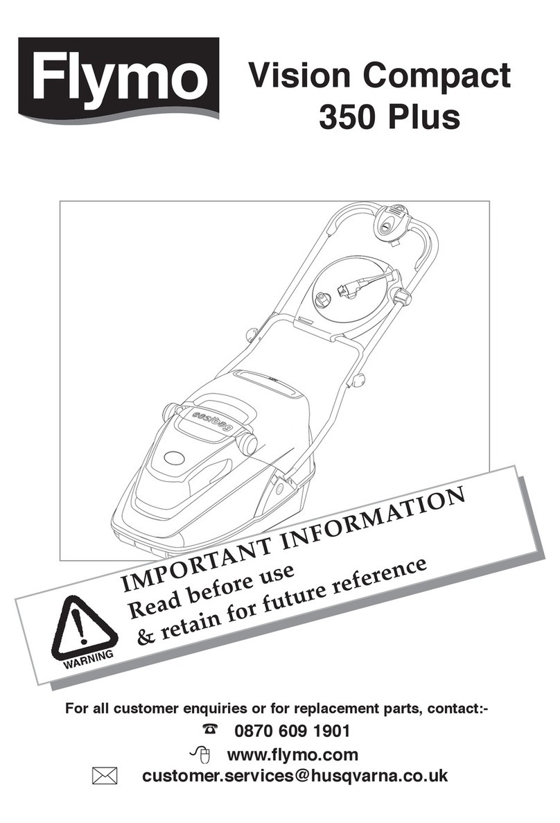 Flymo Vision Compact 350 Plus User manual