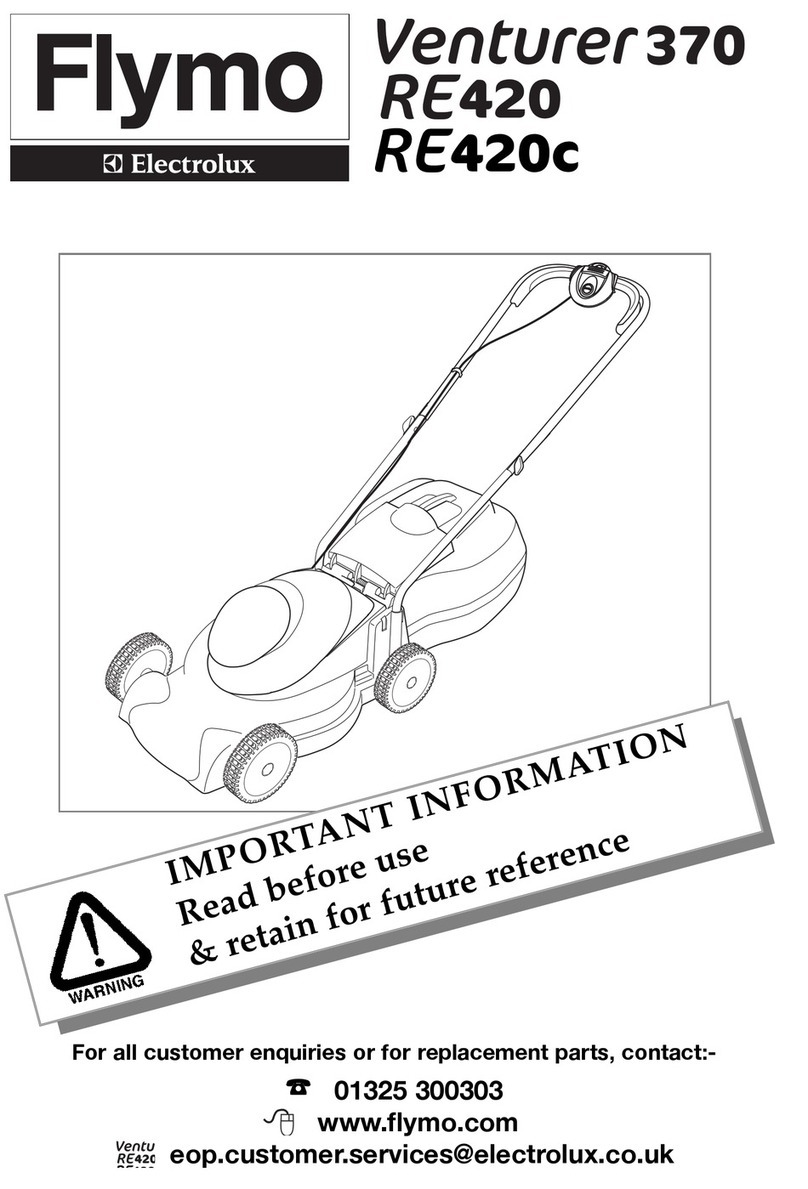 Flymo Venturer 370 RE420 User manual