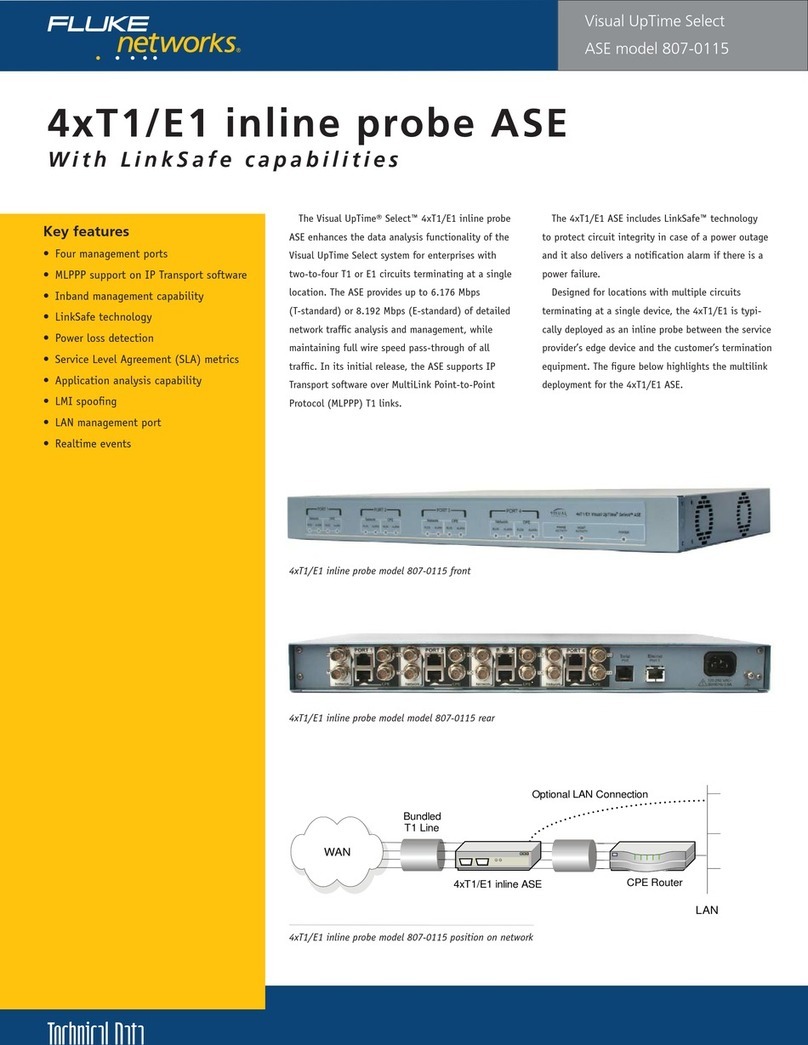 Fluke Visual UpTime Select 807-0115 Brochure & specs