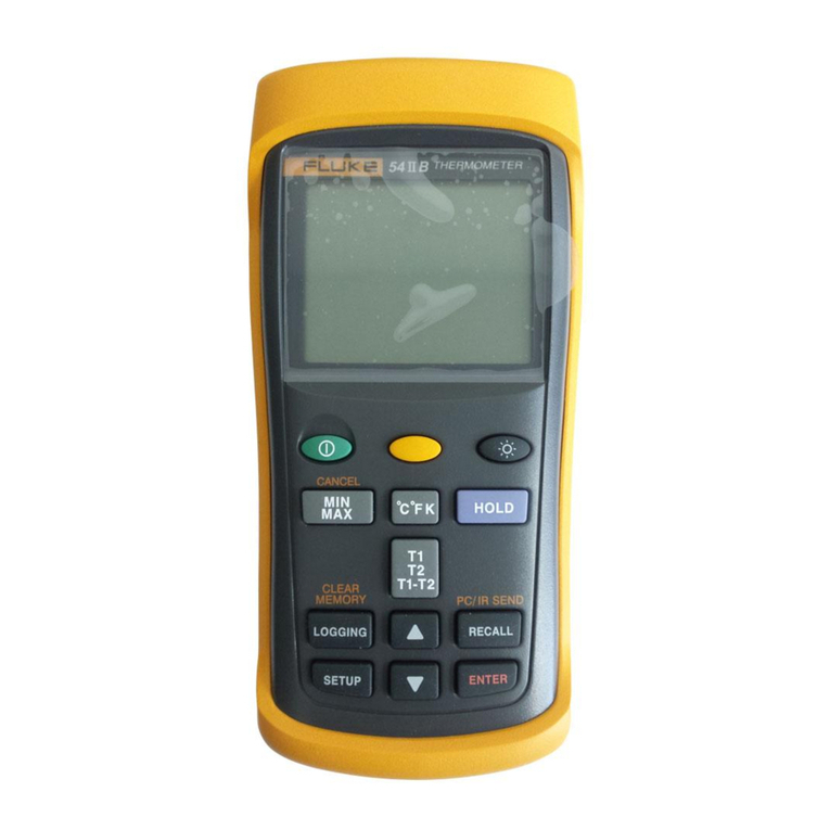 Fluke 51 User manual
