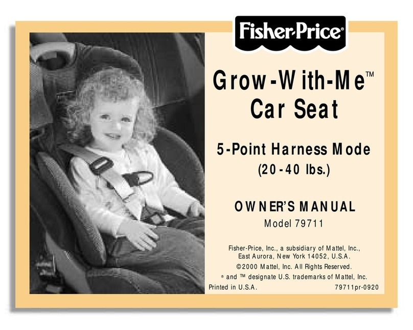 Fisher-Price GROW-WITH-ME 79711 owner's manual Fisher-Price GROW-WITH-ME 79711 owner's manual