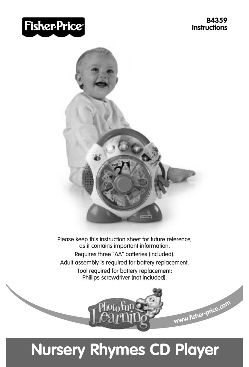 Fisher-Price B4359 instructions